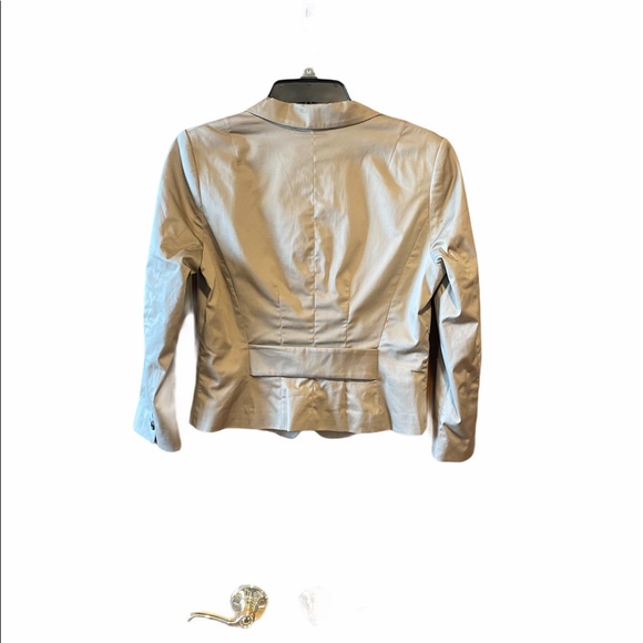 Forever 21 Blazer Jacket Suit Coat Tan 8 Business - Picture 3 of 13